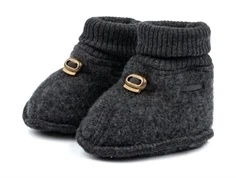 Mikk-line anthracite melange futter merinould